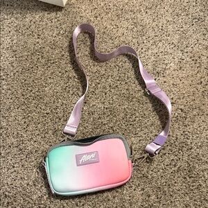AlaniNu  Gradient Pink & Green Crossbody Bag